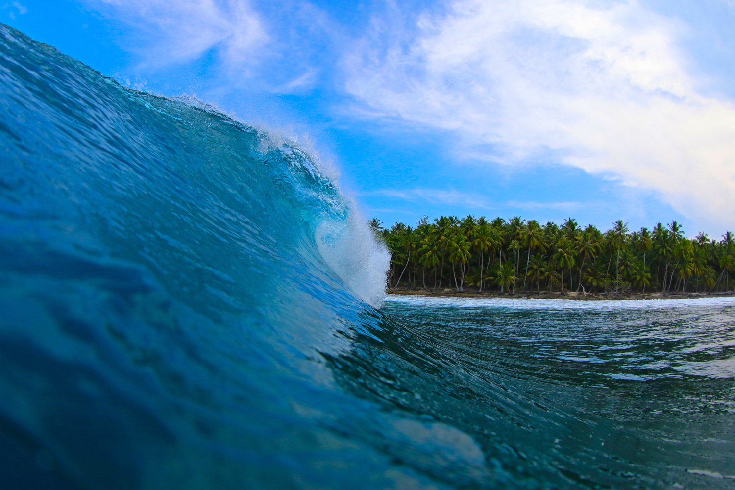 Burgerworld, a surf break near Hidden Bay in the Mentawai Islands